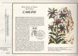 France CEF 682 - Série Flore Et Faune "Carline" - 1er Jour 23.04.83 Toulouse - Illustr. Durrens - T. 2266 - Lettres & Documents