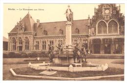 BINCHE, Hainaut, Belgique: Le Monument Aux Héros; TTB ! - Binche