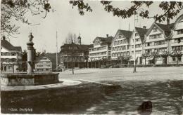 Gais - Dorfplatz Mit Den Typischen Häusern         Ca. 1930 - Gais