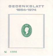 1109z2: Austria Radnitzky- Gedenkblatt (1975) Franz Joseph "reprint", Rare - Ungebraucht