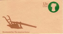 USA Unused  13c Bicentennial Era - The American Farmer. - 1961-80