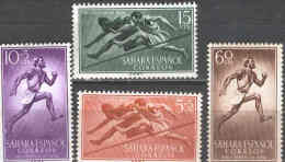 Spain SAHARA Edifil # 112-115 MNH Sports Set - Spanische Sahara