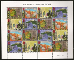 MACAU 1999 MACAU RETROSPECTIVE MNH - Hojas Bloque