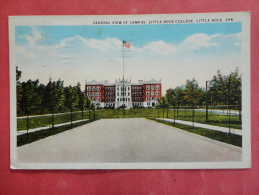 Little Rock,AR--General View Of Campus, Little Rock College--cancel 1927--PJ 176 - Autres & Non Classés