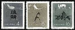 China 1958 S22 Early Fossils Stamps Animal Trilobite Dinosaur Megaceros Archeology - Fossiles