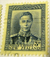 New Zealand 1938 King George VI 3d - Used - Gebraucht