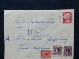 A3122  LETTRE ALLEMAGNE TAXE - Postage Due