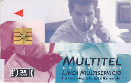 Argentina, D3,  Campaña "multitel, Líneas Multiservicio", 2 Scans. - Argentine