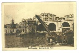 CARTOLINA - CIVITAVECCHIA - CAPITANERIA DI PORTO - VIAGGIATA  NEL  1917 - SECONDA SCELTA - Civitavecchia