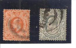 Gran Bretaña/ Great Britain Nº Yvert 122/23 (usado) (o) - Unused Stamps