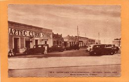 Reynosa Tamps Main Street Old Postcard - Autres & Non Classés