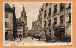 Weissenburg Hotel Zur Goldnen Rose  1930 Postcard - Weissenburg