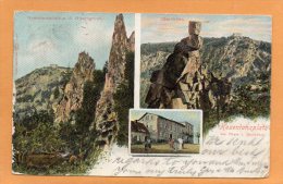 Hexentanzplatz Bei Thale I Bodthal 1900 Postcard - Thale