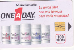 Argentina, ?  OneADay, Bayer, Multivitaminico, 2 Scans.  Issued 10/97 - Argentinien