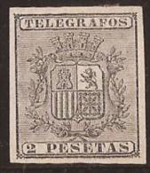 PRTGF9SASD-L216TESPCOLPR.Spain. Espagne.Telegrafos.Escudo .ALFONSO  Xlll .PUERTO RICO ESPAÑOL.1875.(Ed 9) .  LU - Puerto Rico