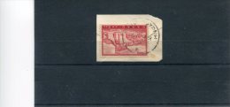 Greece- "Knossos" 2,50dr. Stamp On Fragment W/ "Kato Fourni (village-Crete) 15.9.1964" Type X Postmark - Affrancature Meccaniche Rosse (EMA)