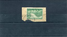 Greece- "Olympia" 1,50dr. Stamp On Fragment W/ "Elasson 30.10.1961(?)" Type X Postmark - Marcofilie - EMA (Printer)