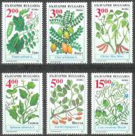 VEGETALES - BULGARIA 1995 - Yvert #3613/18 - MNH ** - Groenten