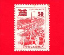 JUGOSLAVIA  - 1961 - Nuovo -  Industria - Svetozarevo - 25 Sovrastampato 50 - Ungebraucht