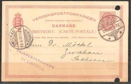Dänemark Postkarte - Storia Postale