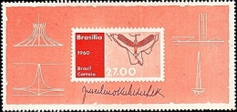 BRAZIL # 908  - Anniversary Of President Juscelino Kubitschek De Oliveira - Brasília -  S/S 1960 - Neufs