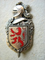 ANCIEN INSIGNE DE LA GENDARMERIE NATIONALE ECU EMAILLE LE CCRG MIDI PYRENEES ETAT EXCELLENT - Police & Gendarmerie