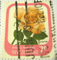 New Zealand 1975 Roses Michele Meilland 7c - Used - Oblitérés