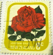 New Zealand 1975 Roses Josephine Bruce 8c - Used - Oblitérés