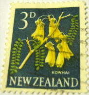 New Zealand 1960 Flower Kowhai 3d - Used - Gebruikt