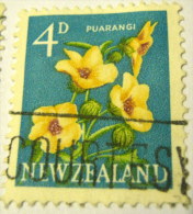 New Zealand 1960 Flower Puarangi 4d - Used - Usati