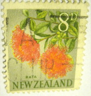 New Zealand 1960 Flower Rata 8d - Used - Usati