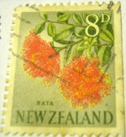 New Zealand 1960 Flower Rata 8d - Used - Usati