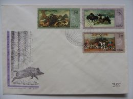 Polish FDC Hunting  Chasse Caza Jagd  Animals / - FDC