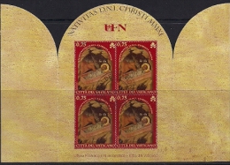 2011 Vatikan MH 20   Used  Weihnachten  Christmas - Used Stamps