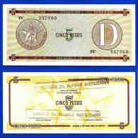 Cuba 5 Pesos D 1985 Kuba Pesos Caraibe Caribe Certificat Skrill - Kuba