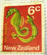 New Zealand 1970 Sea Horses 6c - Used - Oblitérés