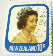 New Zealand 1979 Queen Elizabeth II 10c - Used - Oblitérés