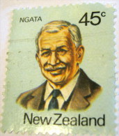 New Zealand 1980 Famous Maori People Ngata 45c - Used - Usati
