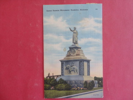 Gadsden,AL--Emma Sansom Monument--cancel 1945--PJ 179 - Autres & Non Classés