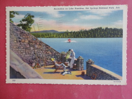 Hot Springs,AR--Recreation On Lake Hamilton--cancel 1941--PJ 179 - Otros & Sin Clasificación