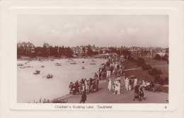 ¤¤  -   SOUTHSEA   -  Carte Photo   -  Children's Boating Lake       -  ¤¤ - Portsmouth