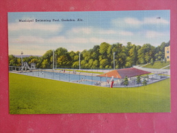 Gadsden,AL--Municipal Swimming Pool--not Mailed--PJ 180 - Andere & Zonder Classificatie