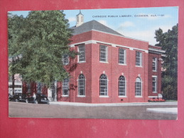 Gadsden,AL--Carnegie Public Library--not Mailed--PJ 180 - Other & Unclassified