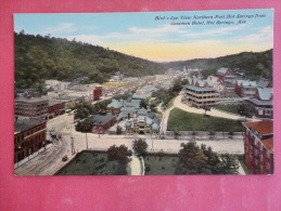 Hot Springs,AR--Bird's Eye View Northern Part Of Hot Springs--not Mailed--PJ 180 - Other & Unclassified