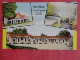 Roanoke,AL--Mrs. Baird´s Motor Court And Tourist Home--not Mailed--PJ 181 - Altri & Non Classificati