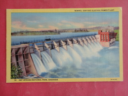 Hot Springs,AR--Remmel Dam And Electric Power Plant--not Mailed--PJ 181 - Andere & Zonder Classificatie