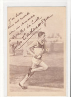 SPORT // CARTE PUBLICITAIRE SEMELLES CUIR JULES LADOUMEGUE - Atletiek