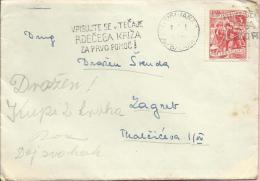 Letter - Red Cross - Enter First Aid Course , Ljubljana, 195?., Yugoslavia - Briefe U. Dokumente