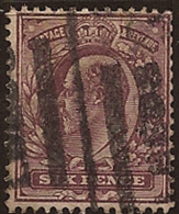 GB 1911 6d Dull Purple KE VII SG 297 U RV2146 - Taxe