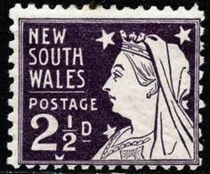 AUSTRALIA/NEW SOUTH WALES 1897 QUEEN VICTORIA SC# 100a   OG MHCV.$22.50 (DEB02) - Mint Stamps